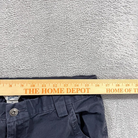 Duluth Trading Pants Women's 12 Cropped Elastic Waist Gray‎ Stretch - Picture 6 of 9